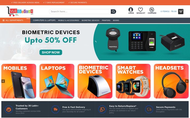 Screenshot of vlebazaar.in