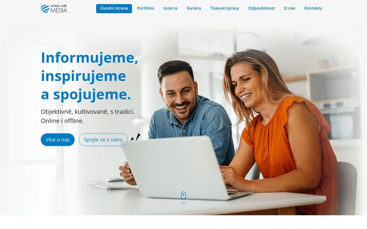Screenshot of vlmedia.cz