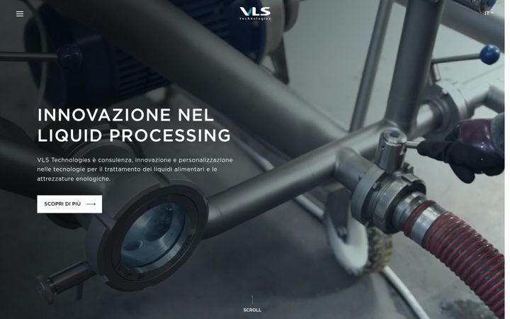 Screenshot of vlstechnologies.it