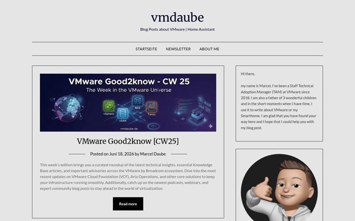 Skærmbillede af vmdaube.de