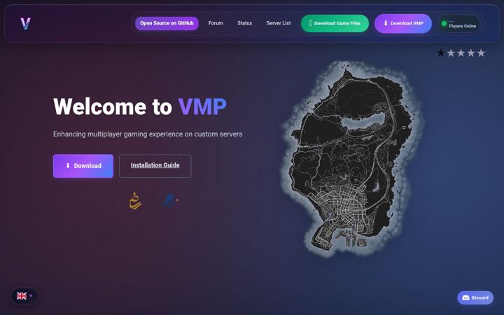 Screenshot of vmp.ir
