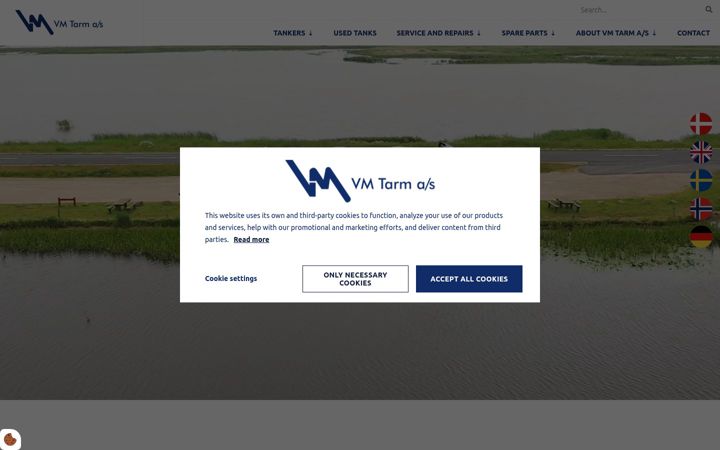 Captura de ecrã de vmtarm.com