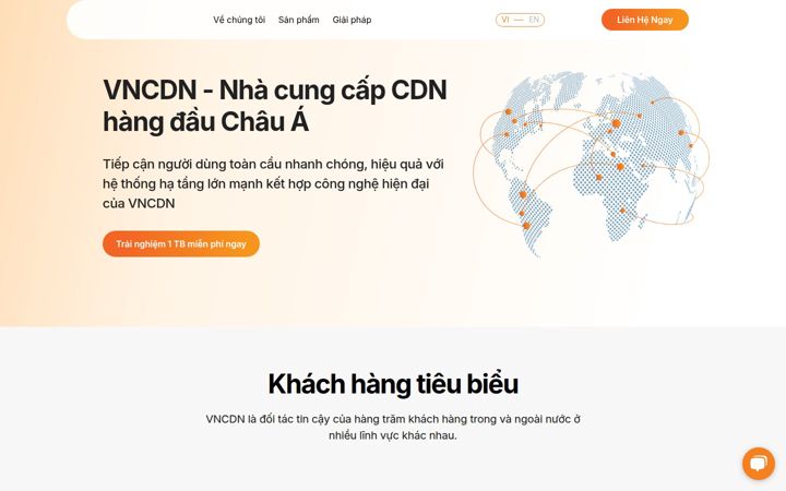 Screenshot of vncdn.vn