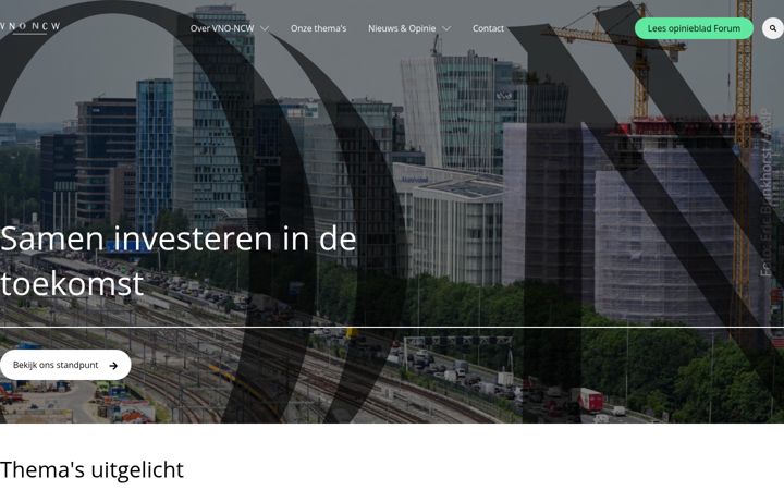 Screenshot ta' vno-ncw.nl