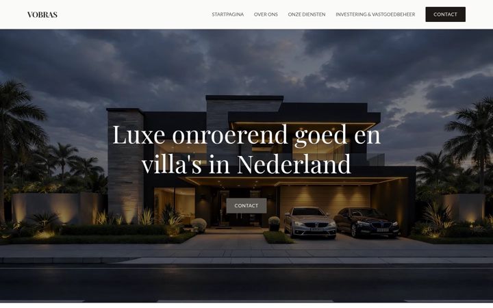 Screenshot von vobras.com