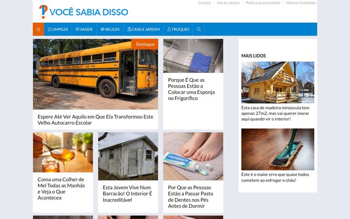 Screenshot of vocesabiadisso.pt