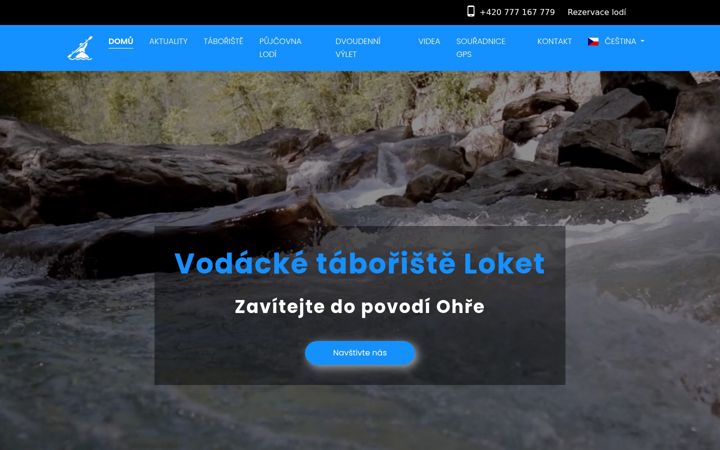 Ekrano kopija vodacketaboristeloket.cz