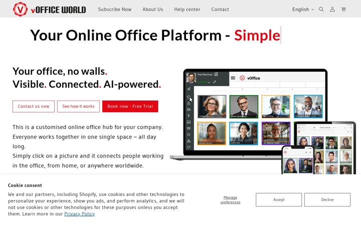 Screenshot of voffice.pro