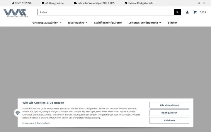 Screenshot of voigt-mt.de