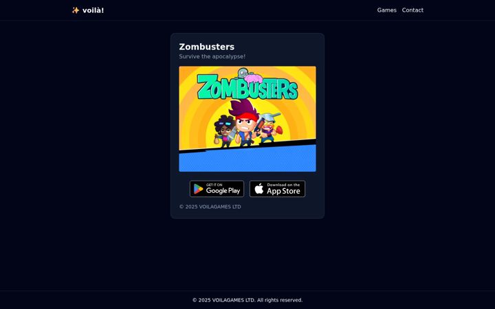 Screenshot of voila-games.com