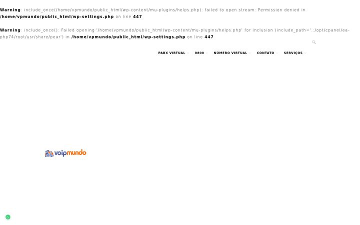 Screenshot of voipmundo.com.br