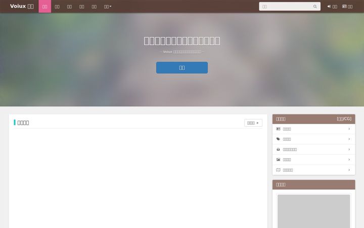 Screenshot of voiux.com