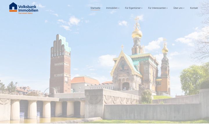 Screenshot of volksbanking.immo