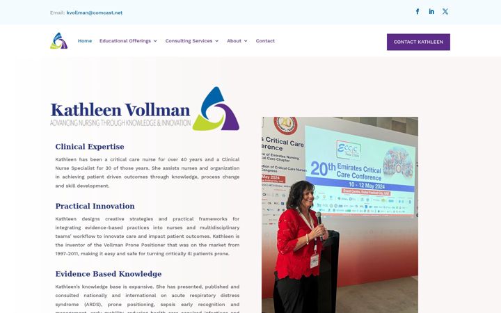 Capture d'écran de vollman.com