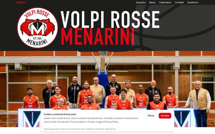Ekraanipilt saidist volpirosse.it