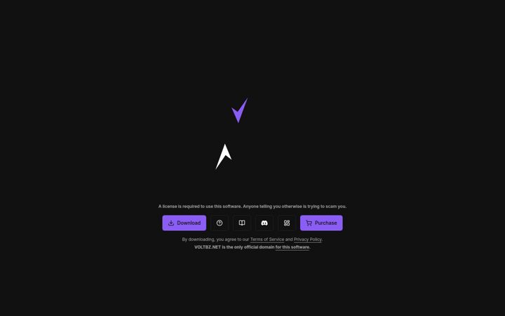 Screenshot του voltbz.net