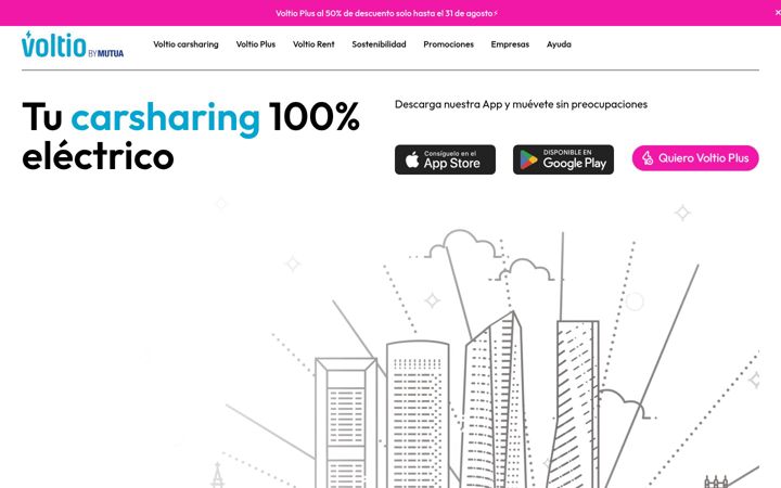 Screenshot van voltio.com