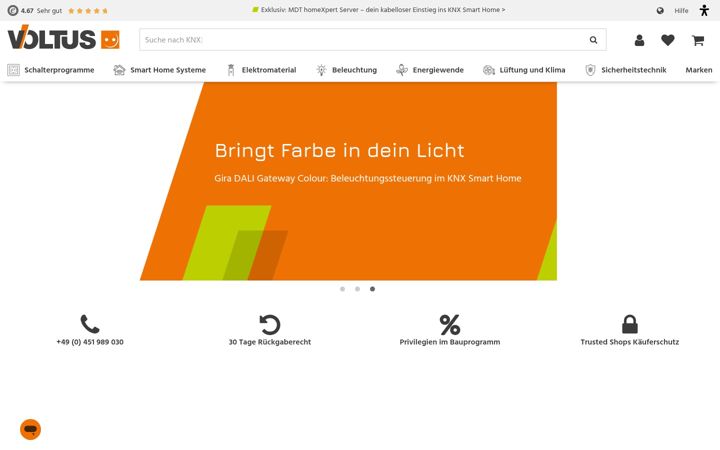 Screenshot di voltus.de