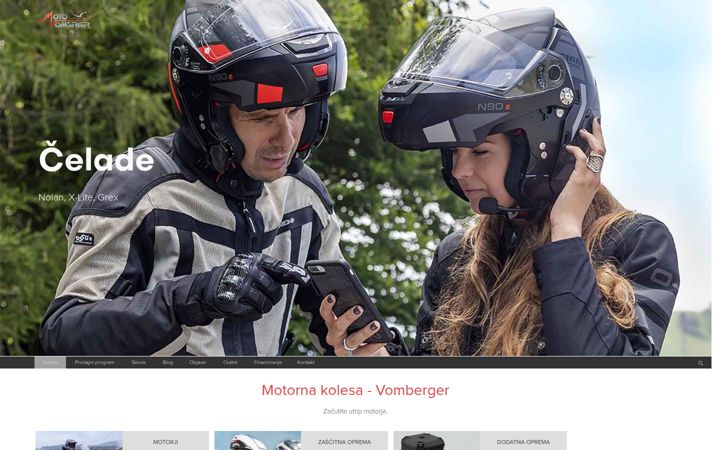 Screenshot ta' vomberger.si