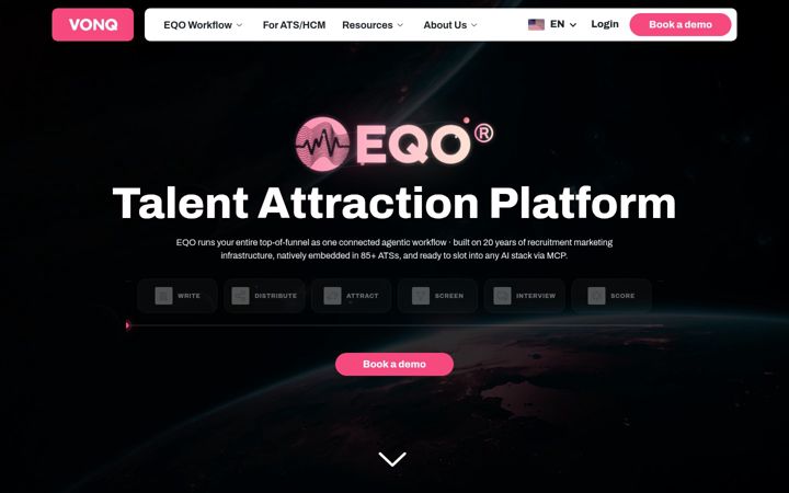 Screenshot of vonq.com
