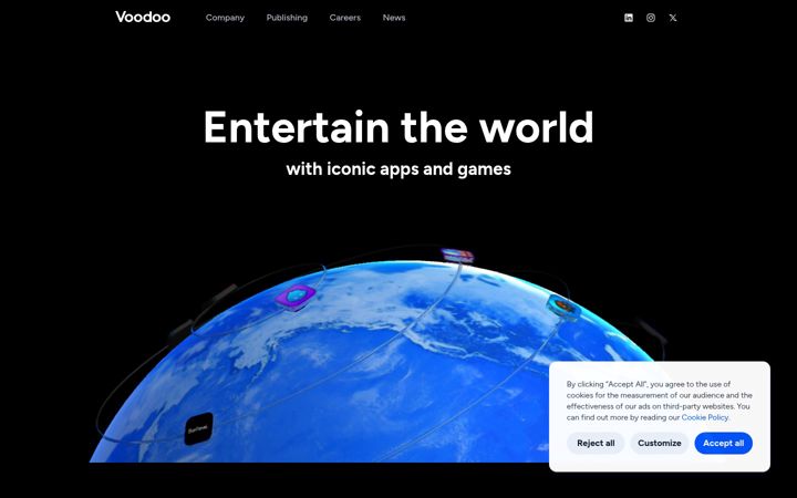 Screenshot ta' voodoo.io