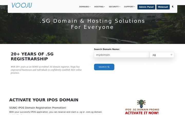 Screenshot of vooju.com