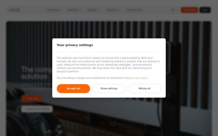 Screenshot of vool.com