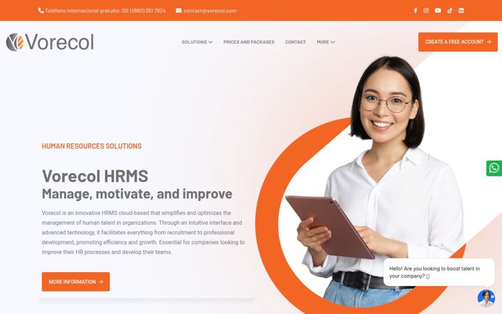 Zrzut ekranu vorecol.com