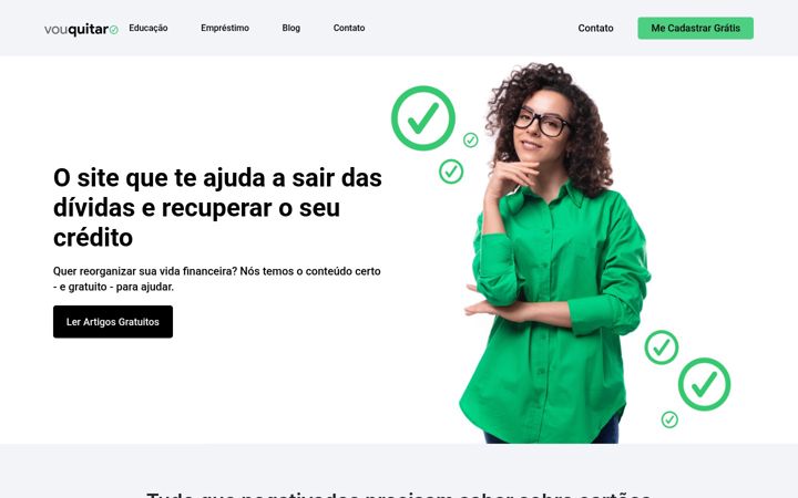Screenshot of vouquitar.com