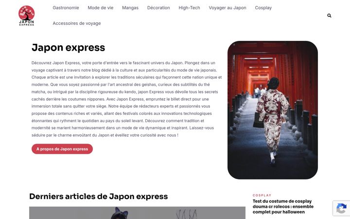 Screenshot of voyage-japon.org