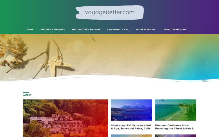 Screenshot of voyagebetter.com