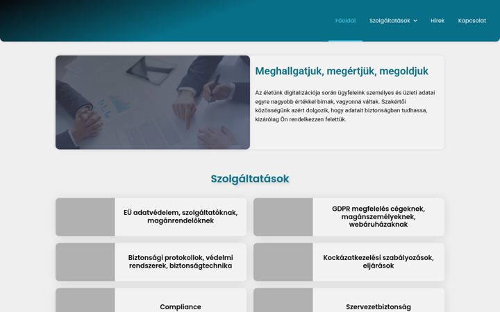 Screenshot of vpadatvedelem.hu