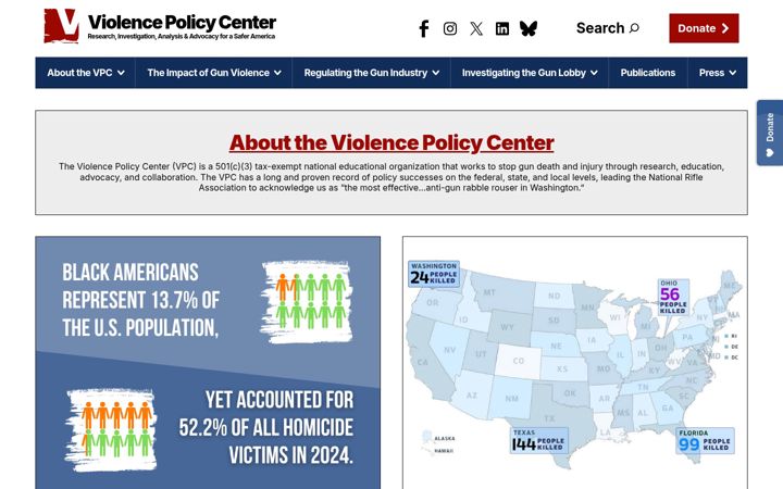 Screenshot of vpc.org