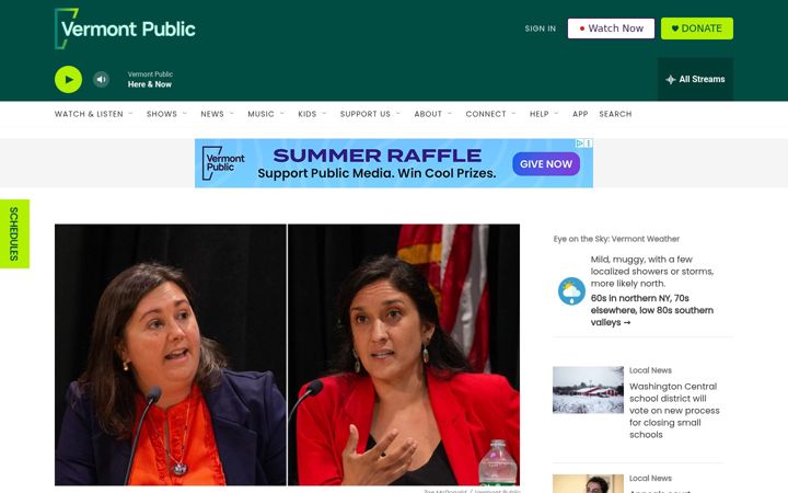 Screenshot of vpr.org