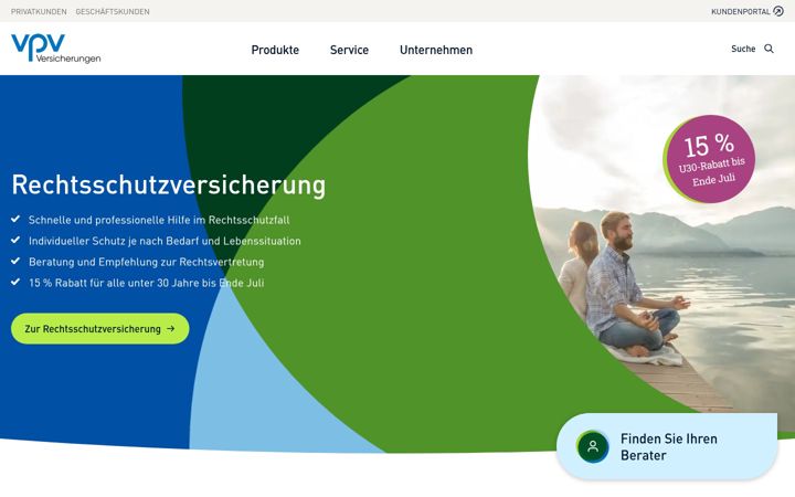 Screenshot of vpv.de