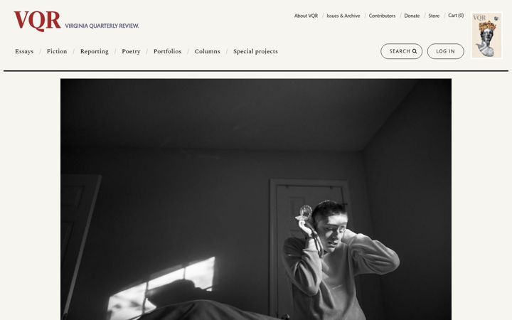 Screenshot of vqronline.org