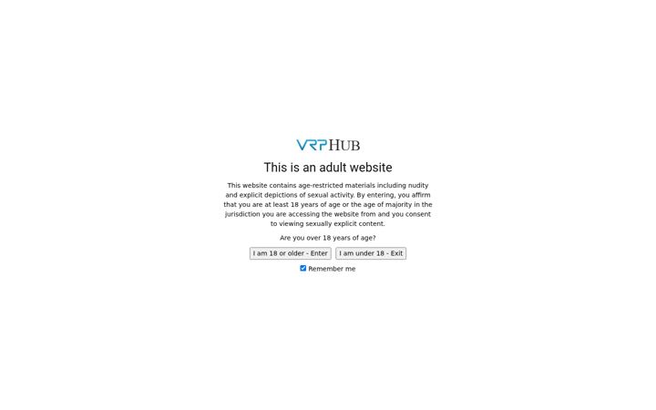 Capture d'écran de vrphub.com
