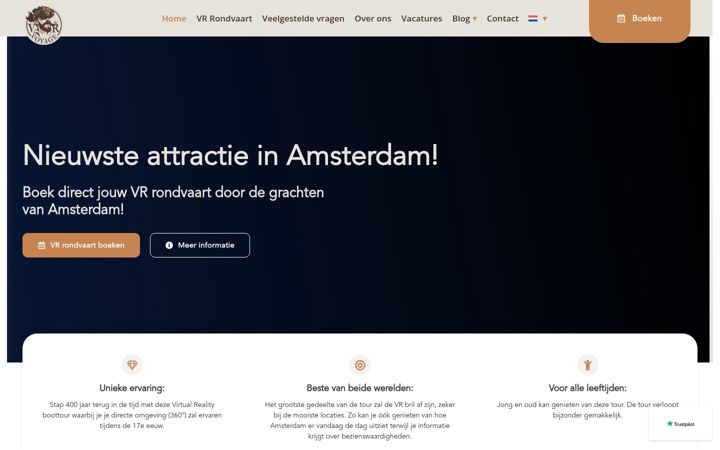 Zrzut ekranu vrvoyage.nl