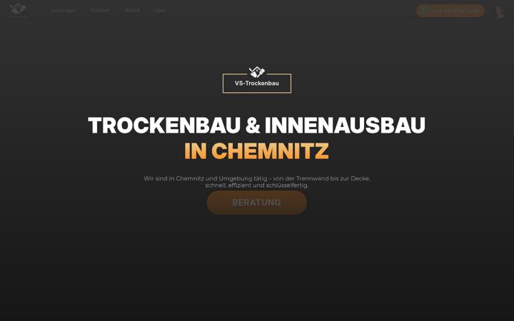 Screenshot ta' vs-trockenbau.de