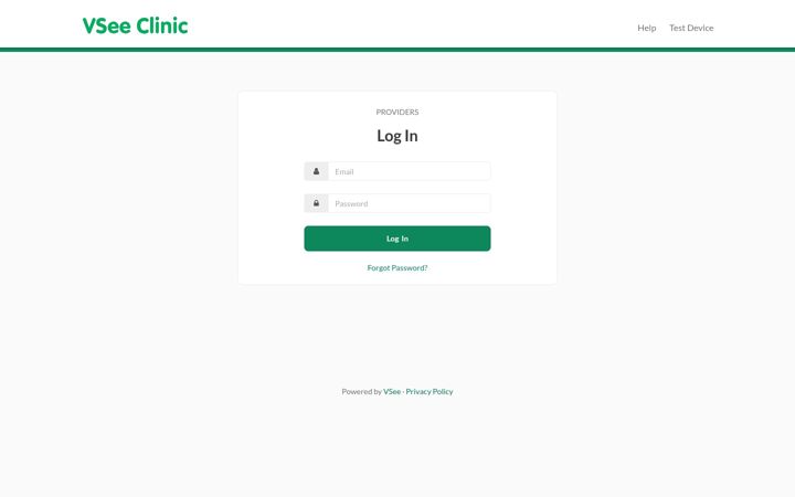 Screenshot of vsee.me