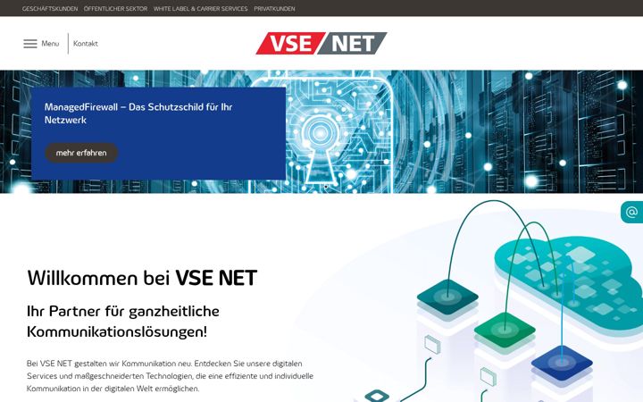 Screenshot του vsenet.de