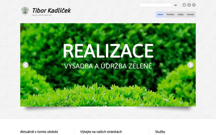 Snimka zaslona za vseprozelen.cz