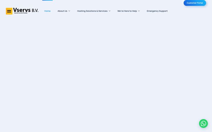 Screenshot of vservs.net