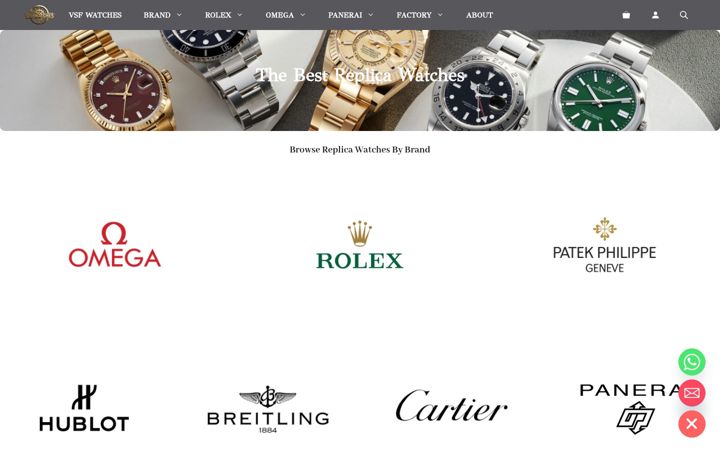 Screenshot of vsfwatches.com