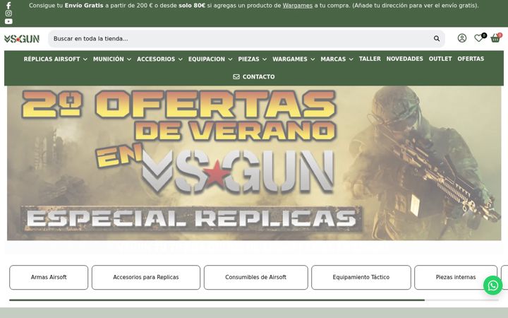 Screenshot of vsgun.com