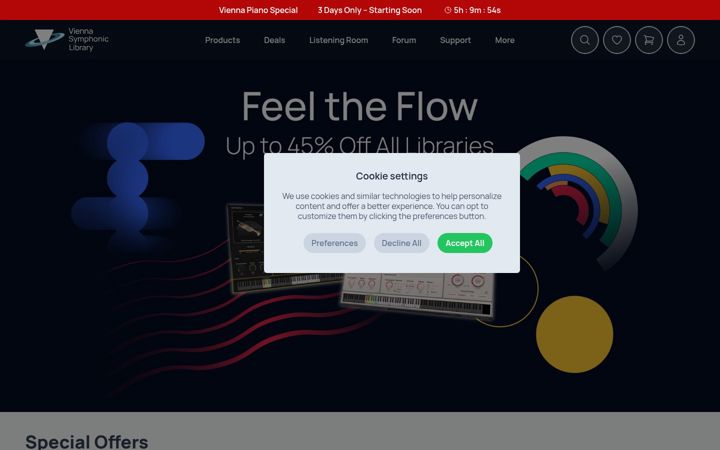 Screenshot of vsl.co.at