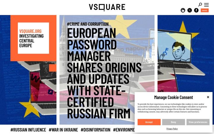 Screenshot of vsquare.org