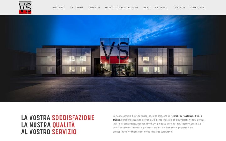Screenshot of vsvenetaservizi.it