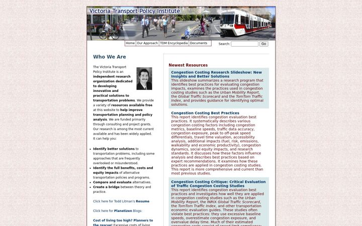 Screenshot of vtpi.org