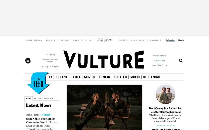 Screenshot ta' vulture.com